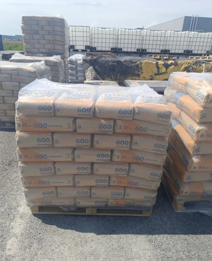 Цемент м500(м600) 25,40,50 кг (Азия Цемент)